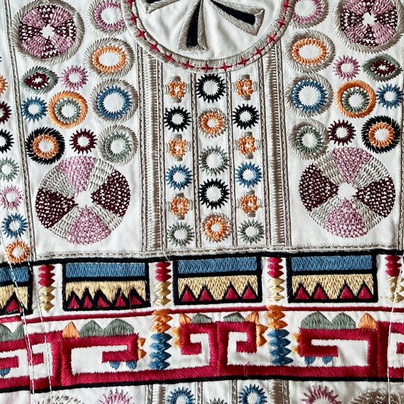 $635 Firm Vintage Y2k Johnny Was Embroidered Jacket Studded Biya Two Ten Ten … - Picture 8 of 16